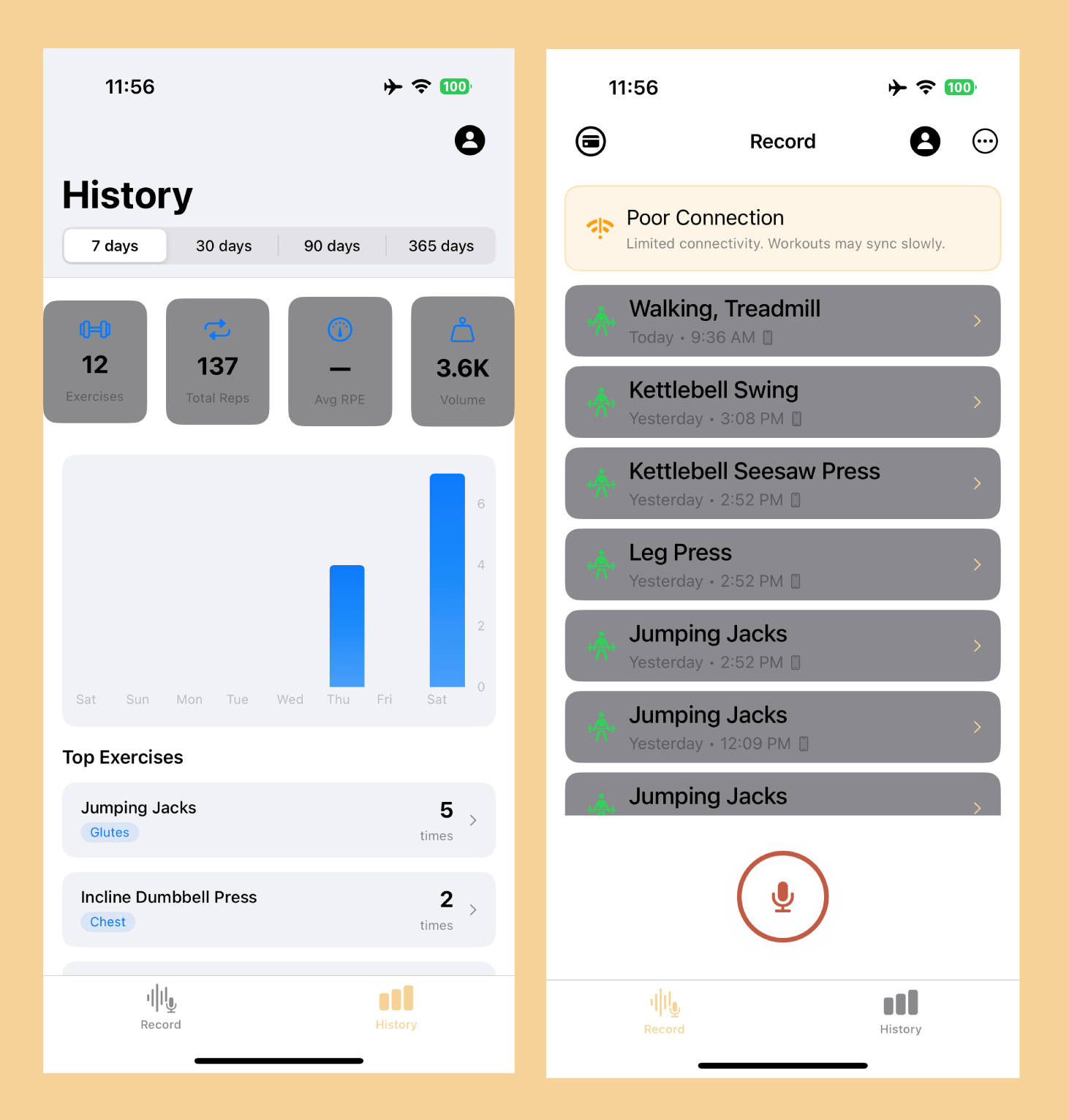 App screenshots showing light and dark mode design comparison